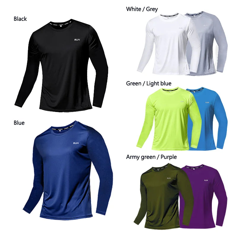 Long sleeve sports shirt