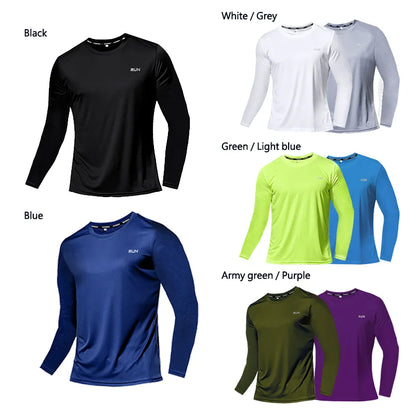 Long sleeve sports shirt